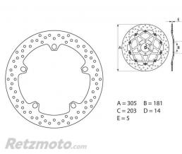 Disque de frein BREMBO Oro fixe BMW