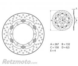 BREMBO Disque de frein BREMBO Oro flottant