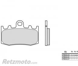 BREMBO Plaquettes de frein BREMBO 07BB26SC m�tal fritt�