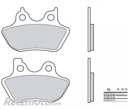 BREMBO Plaquettes de frein BREMBO 07HD16SA m�tal fritt� Beta