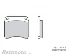 Plaquettes de frein BREMBO 07GR6610 organique