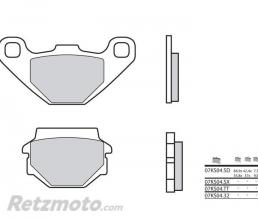 BREMBO Plaquettes de frein BREMBO 07KS0432 organique