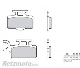 BREMBO Plaquettes de frein BREMBO 07KA27SX m�tal fritt�
