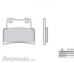 Plaquettes de frein BREMBO 07GR77SA m�tal fritt� Aprilia