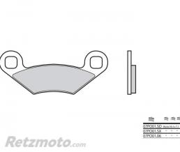 Plaquettes de frein BREMBO 07PO01SD m�tal fritt�
