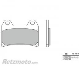 Plaquettes de frein BREMBO 07HO47SA m�tal fritt�