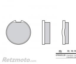 Plaquettes de frein BREMBO 07KA0328 organique Kawasaki Z400