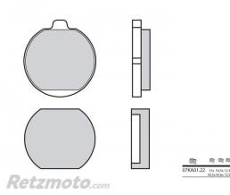 Plaquettes de frein BREMBO 07KA0122 organique Kawasaki