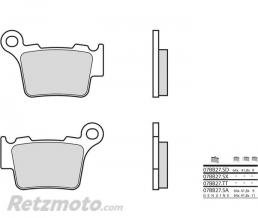 BREMBO Plaquettes de frein BREMBO 07BB275A organique