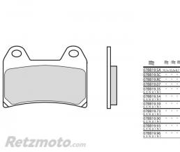 BREMBO Plaquettes de frein BREMBO 07BB1996 organique MV Agusta F3