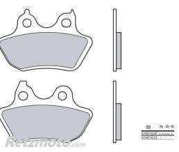 BREMBO Plaquettes de frein BREMBO 07HD18SP m�tal fritt� Harley Davidson