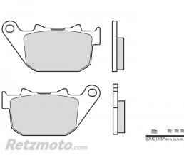 BREMBO Plaquettes de frein BREMBO 07HD14SP m�tal fritt� Harley Davidson