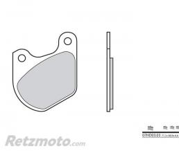 BREMBO Plaquettes de frein BREMBO 07HD0303 organique Harley Davidson 1000