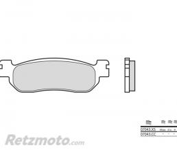 BREMBO Plaquettes de frein BREMBO 07043XS m�tal fritt�