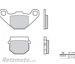 BREMBO Plaquettes de frein BREMBO 07026CC organique