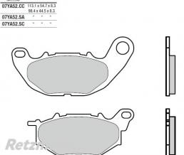 Plaquettes de frein BREMBO 07YA52SA m�tal fritt� Yamaha