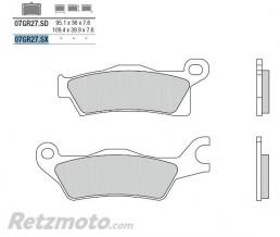 BREMBO Plaquettes de frein BREMBO 07GR27SX m�tal fritt� Bombardier 500 Renegade