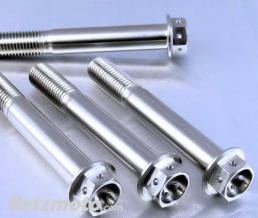 Vis d'�trier de frein avant Pro-Bolt inox pr�-perc�es par 4