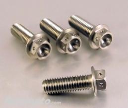 Vis d'�trier de frein avant Pro-Bolt inox pr�-perc�es par 4