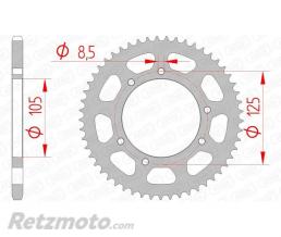 Kit chaine DERBI SENDA 50 SM X-RACE AFAM 420R1 standard(couronne standard)