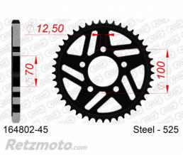 Kit chaine BMW S1000RR AFAM 17x45 525XHR3 super-renforc�e(couronne standard)