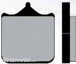 BRENTA Plaquette de frein BRENTA Fritt�es Sint�ris�es FT4122