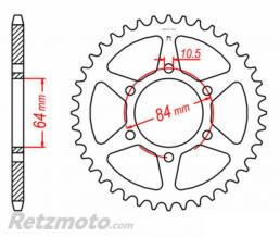 Kit chaine SUZUKI GSX400S AFAM 525XMR3 16x45(couronne standard)