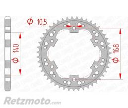 Kit chaine BMW F800R '15 AFAM 525XRR 19x47 renforc�e (couronne standard)