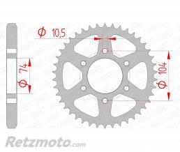 Couronne AFAM 40 dents acier pas 530 type 16401 Kawasaki