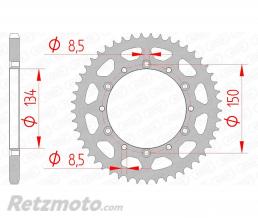 Couronne AFAM 48 dents acier pas 520 type 16204 Kawasaki