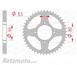 Couronne AFAM 45 dents acier pas 428 type 12200 SYM XS125K