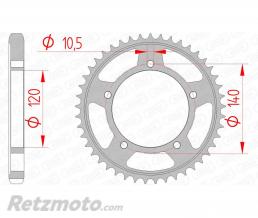Couronne AFAM 40 dents acier pas 530 type 86603