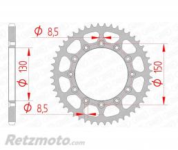 Couronne AFAM 49 dents acier pas 520 type 12323