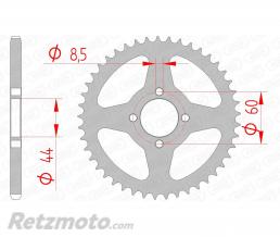 Couronne AFAM 52 dents acier pas 420 type 12100
