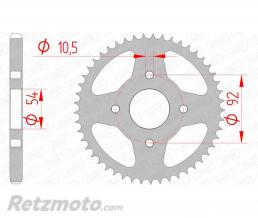 Couronne AFAM 49 dents acier pas 428 type 12202 Yamaha