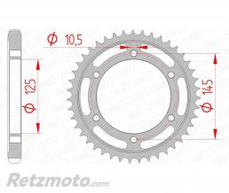 AFAM Couronne AFAM 46 dents acier pas 530 type 12601 Yamaha