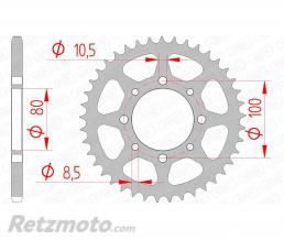 Couronne AFAM 41 dents acier pas 520 type 14312 Suzuki