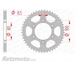 Couronne AFAM 52 dents acier pas 420 type 80105 Rieju