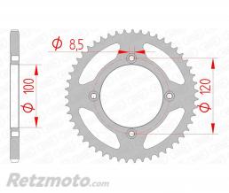 Couronne AFAM 50 dents acier pas 420 type 38101 Beta 50RR