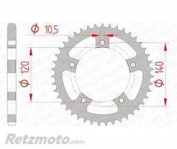 Couronne AFAM 43 dents acier pas 525 type 86500 Triumph