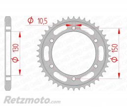 Couronne AFAM 39 dents acier pas 525 type 12606 Yamaha