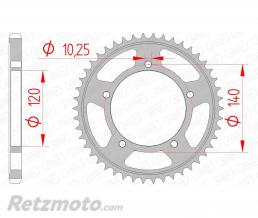 Couronne AFAM 45 dents acier pas 525 type 14604 Suzuki