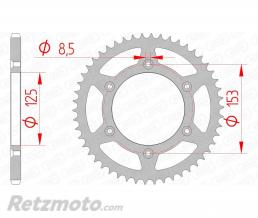 Couronne AFAM 49 dents acier pas 520 type 10212