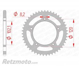Couronne AFAM 47 dents acier pas 420 type 35104 Aprilia