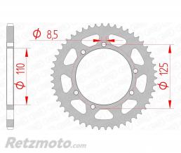 Couronne AFAM 50 dents acier pas 420 type 14109 Suzuki SMX/RMX50