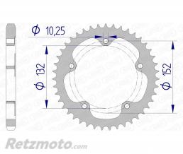 Couronne AFAM 43 dents alu pas 525 type 93836 MV Agusta