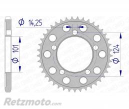 Couronne AFAM 40 dents alu pas 525 type 72801