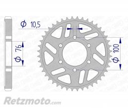 AFAM Couronne AFAM 45 dents alu pas 530 type 15902 Suzuki GSX-R750