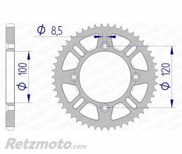 Couronne AFAM 48 dents alu pas 428 type 15104N