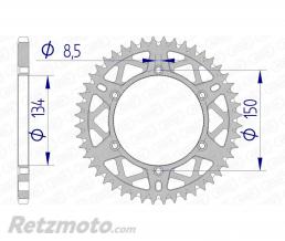 Couronne AFAM 52 dents alu pas 520 type 17206